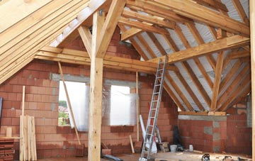 Bleach Green attic trusses